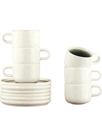 Björn 6-delige set: koffiekoppen "Oxygen" groen - 200 ml