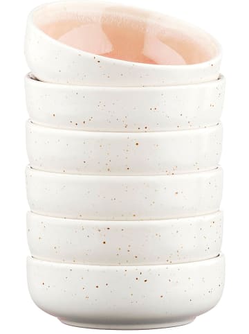 Björn 6-delige set: serveerkommen "Oxygen" lichtroze - Ø 9 cm