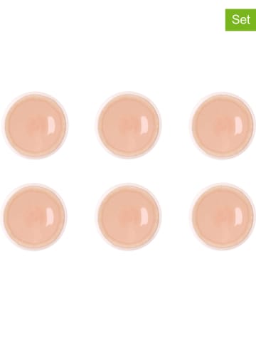 Björn 6er-Set: Dessertteller "Oxygen" in Rosa - Ø 21,5 cm