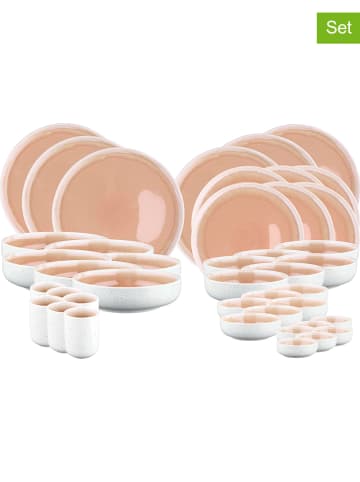 Björn 42-delig tafelservies "Oxygen" lichtroze