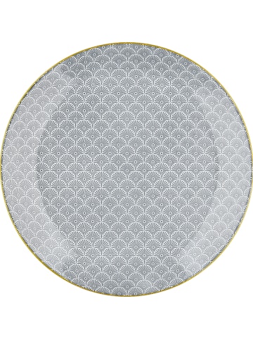 Björn 6-delige set: dinerborden "Eclipse" grijs - Ø 26 cm