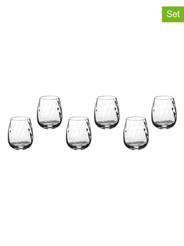 Björn 6-delige set: drinkglazen "Sten" - 330 ml