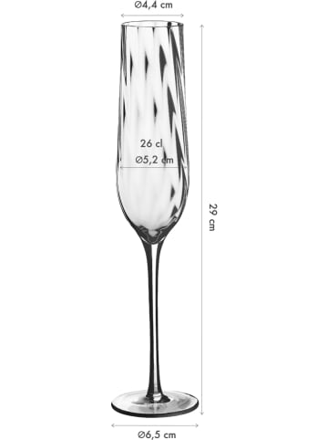 Björn 6er-Set: Stielgläser ''Sten'' - 260 ml