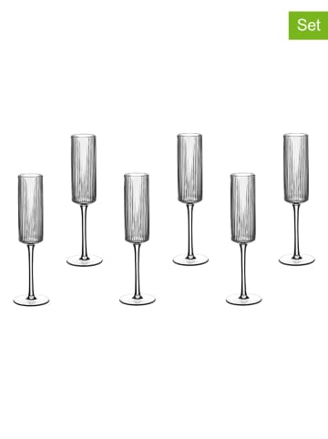 Björn 6-delige set: wijnglazen "Linje" - 200 ml