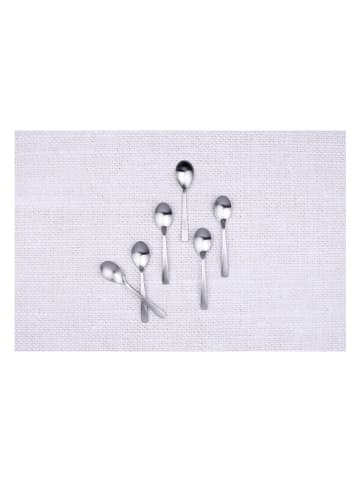 Björn 6er-Set: Edelstahl-Kaffeelöffel "Oglu" - (L)12 cm