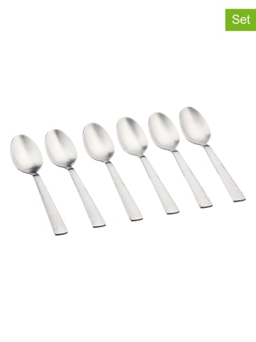 Björn 6-delige set: roestvrijstalen koffielepels "Finn" - (L)13 cm