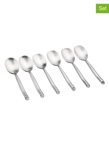 Björn 6er-Set: Edelstahl-Kaffeelöffel "Knut" - (L)14 cm