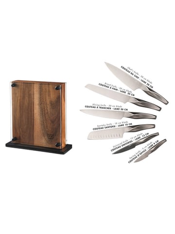 Björn 7-delige keukenmessenset "Larus Rauma" met messenblok