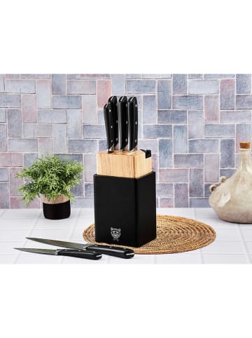 Björn 8-delige keukenmessenset "Erling Porvoo" met messenblok