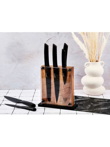 Björn 7-delige keukenmessenset "Jensen Rauma" zwart