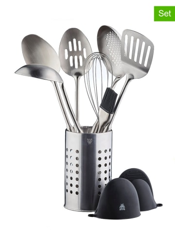 Björn 10-częściowy zestaw "Ivar" w kolorze srebrnym