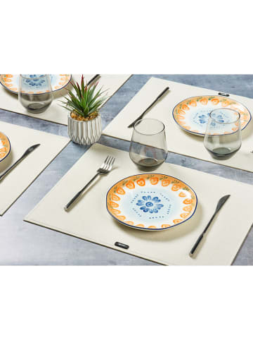 Björn 6er-Set: Tischsets in Creme - (L)45 x (B)33 cm