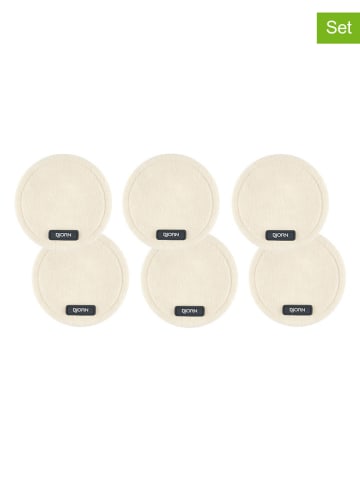 Björn 6-delige set: onderzetters crème - Ø 10 cm