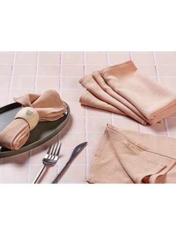 Björn 6er-Set: Servietten in Rosa - (L)40 x (B)40 cm