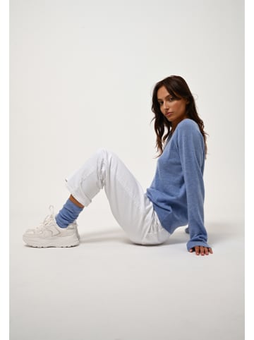 AUTHENTIC CASHMERE Kaschmir-Socken "Chewila" in Blau