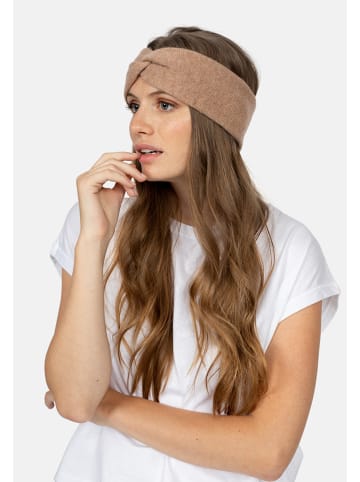 AUTHENTIC CASHMERE Kaschmir-Stirnband "Lana" in Hellbraun