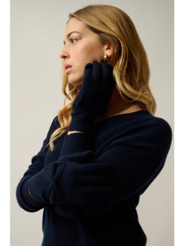 AUTHENTIC CASHMERE Kaschmir-Handschuhe "Milo" in Dunkelblau