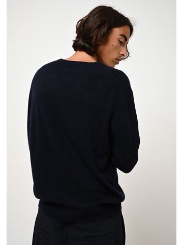 AUTHENTIC CASHMERE Kasjmieren trui "Agel" donkerblauw