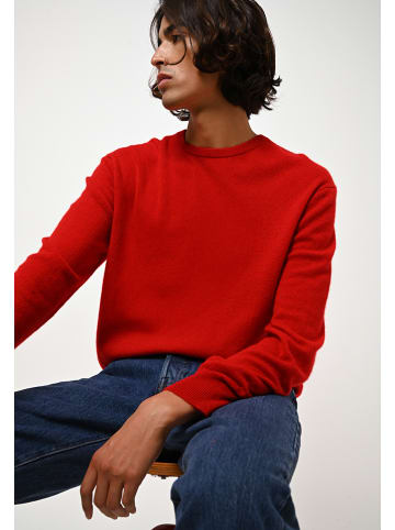 AUTHENTIC CASHMERE Kaszmirowy sweter "Aigliére" w kolorze czerwonym