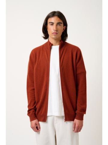 AUTHENTIC CASHMERE Kaschmir-Cardigan "Albaron" in Orange