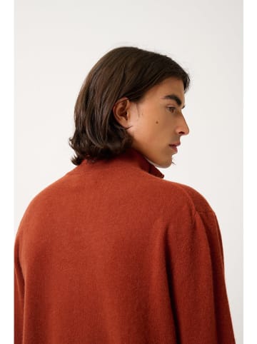 AUTHENTIC CASHMERE Kasjmieren trui "Ambin" roestrood