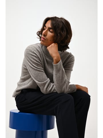 AUTHENTIC CASHMERE Kaschmir-Rollkragenpullover "Bange" in Grau