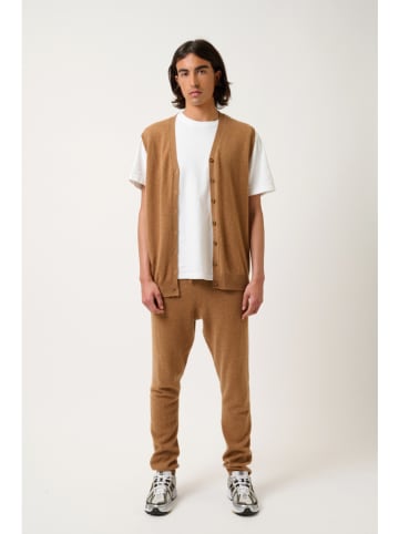 AUTHENTIC CASHMERE Kaschmir-Hose "Bichet" in Hellbraun