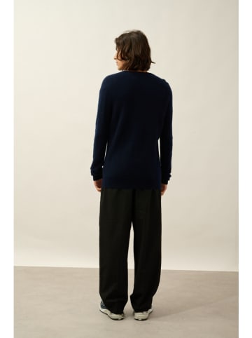 AUTHENTIC CASHMERE Kasjmieren trui "Jardon" donkerblauw