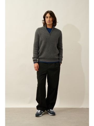 AUTHENTIC CASHMERE Kaschmir-Pullover in Anthrazit