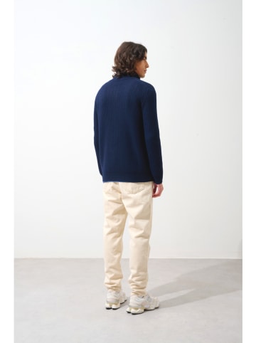 AUTHENTIC CASHMERE Kasjmieren trui donkerblauw