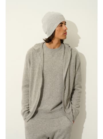 AUTHENTIC CASHMERE Kasjmieren vest "Neurre" grijs