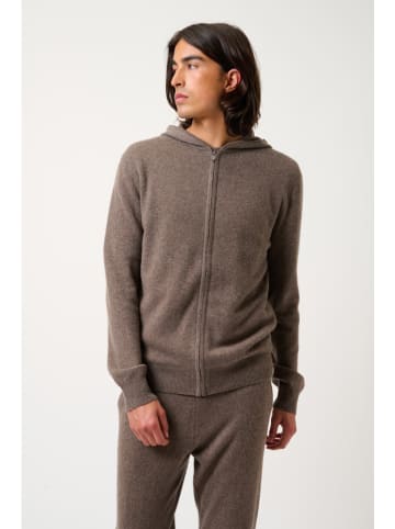 AUTHENTIC CASHMERE Kaszmirowy kardigan "Neurre" w kolorze brązowym