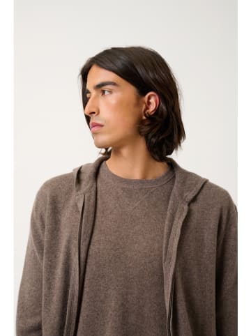 AUTHENTIC CASHMERE Kaszmirowy kardigan "Neurre" w kolorze brązowym