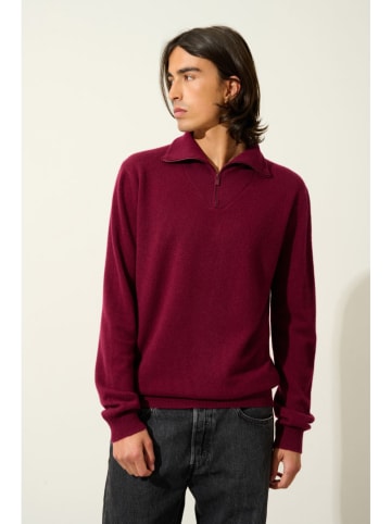 AUTHENTIC CASHMERE Kaschmir-Pullover "Noemie" in Bordeaux
