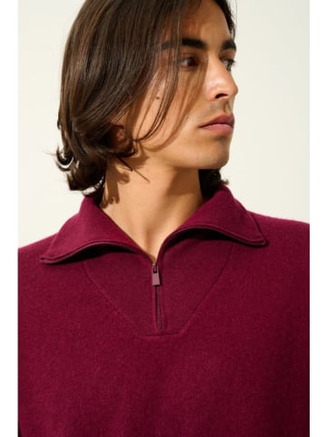 AUTHENTIC CASHMERE Kasjmieren trui "Noemie" bordeaux