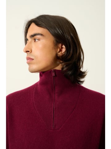 AUTHENTIC CASHMERE Kasjmieren trui "Noemie" bordeaux