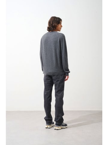 AUTHENTIC CASHMERE Kasjmieren trui "Timeo" antraciet