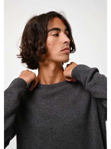 AUTHENTIC CASHMERE Kaszmirowy sweter "Victo" w kolorze antracytowym