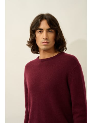 AUTHENTIC CASHMERE Kasjmieren trui "Victo" bordeaux