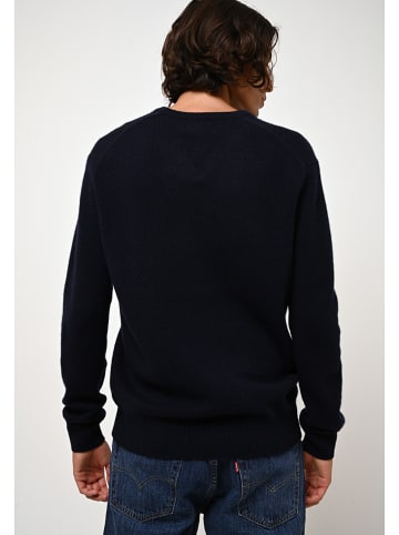AUTHENTIC CASHMERE Kaschmir-Pullover "Victor" in Dunkelblau