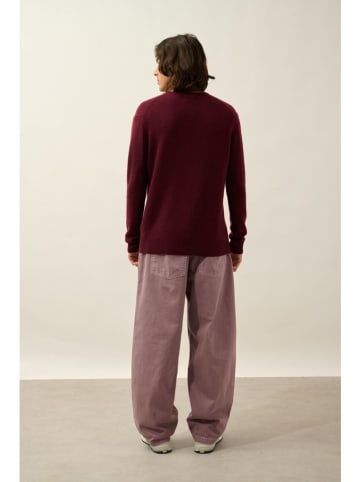 AUTHENTIC CASHMERE Kasjmieren trui "Victor" bordeaux