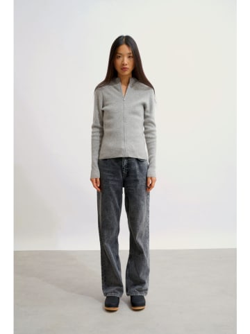 AUTHENTIC CASHMERE Kaschmir-Cardigan "Alberte" in Grau