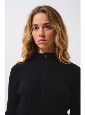 AUTHENTIC CASHMERE Kasjmieren trui "Asta" zwart