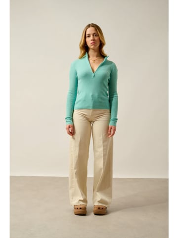 AUTHENTIC CASHMERE Kaschmir-Pullover "Asta" in Türkis