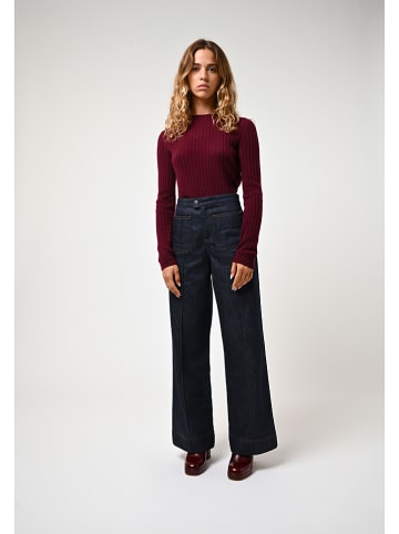 AUTHENTIC CASHMERE Kasjmieren trui "Bella" bordeaux