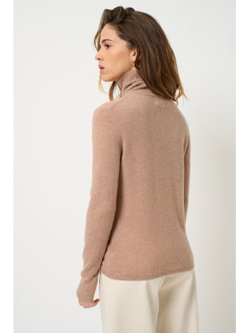 AUTHENTIC CASHMERE Kasjmieren coltrui "Bise" beige