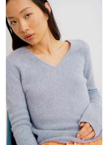 AUTHENTIC CASHMERE Kaschmir-Pullover "Chelsea" in Blaugrau