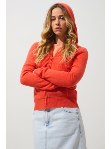 AUTHENTIC CASHMERE Kaschmir-Cardigan "Colombis" in Orange