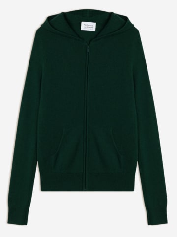 AUTHENTIC CASHMERE Kaschmir-Cardigan "Colombis" in Dunkelgrün