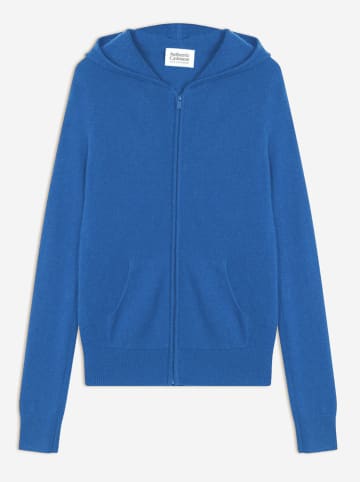 AUTHENTIC CASHMERE Kaszmirowy kardigan "Colombis" w kolorze niebieskim